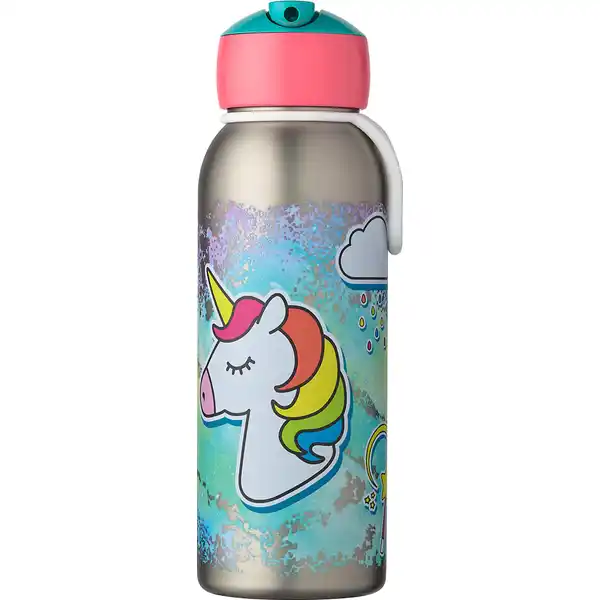 Thermoflasche Flip-Up Campus Unicorn, 350 ml