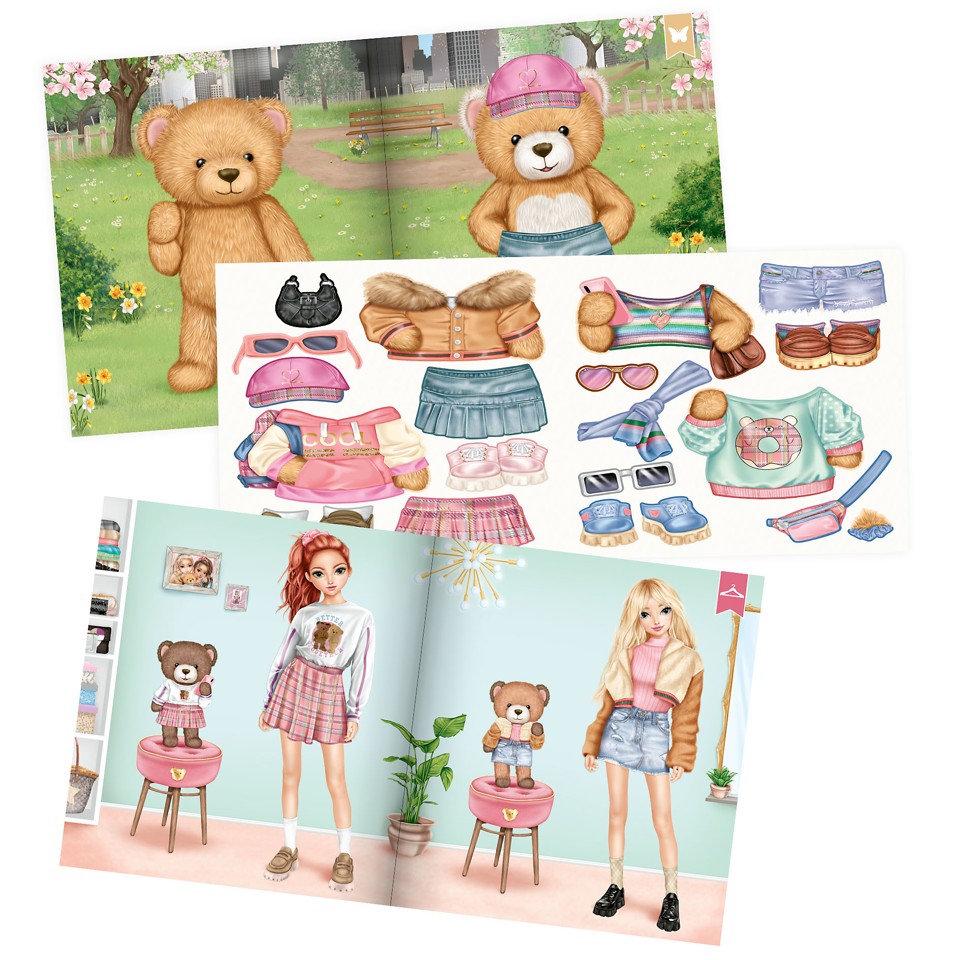 TOPModel - Stickerworld TEAM TEDDY