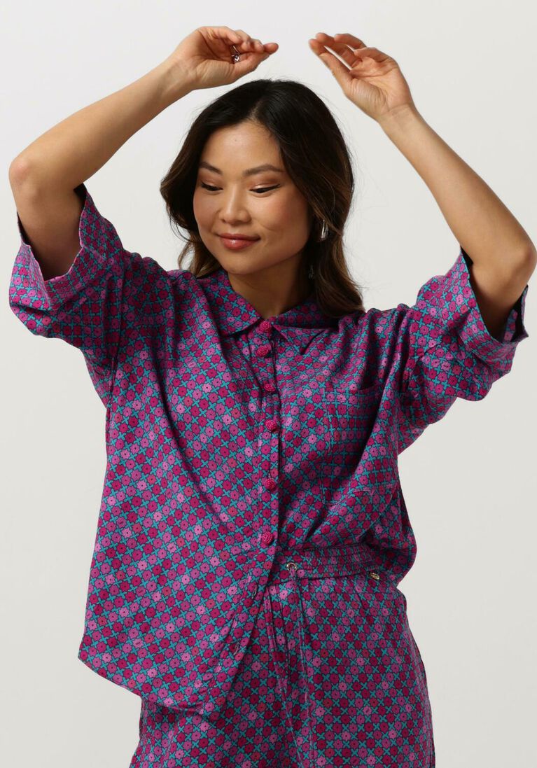 HARPER & YVE donkerblauwe harper & yve blouse freddy-ls