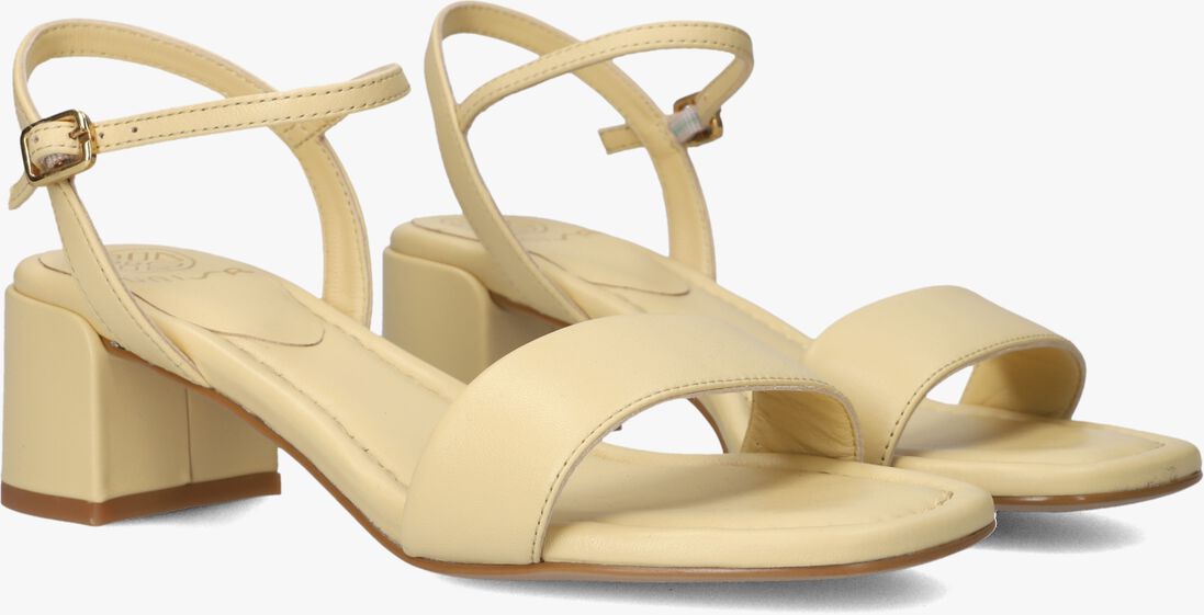 gele unisa sandalen met hak kiala