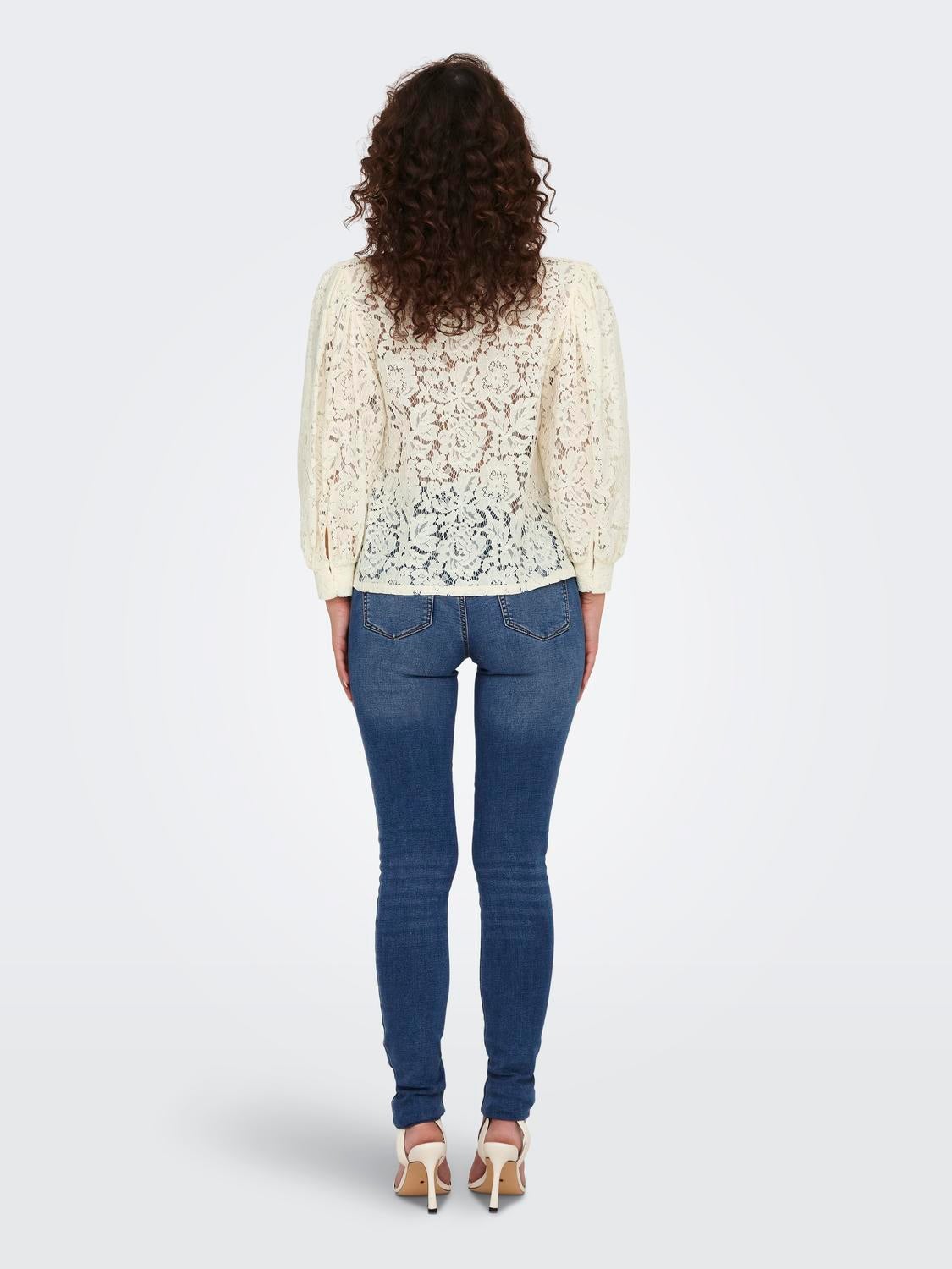 ONLBINA Top Creme
