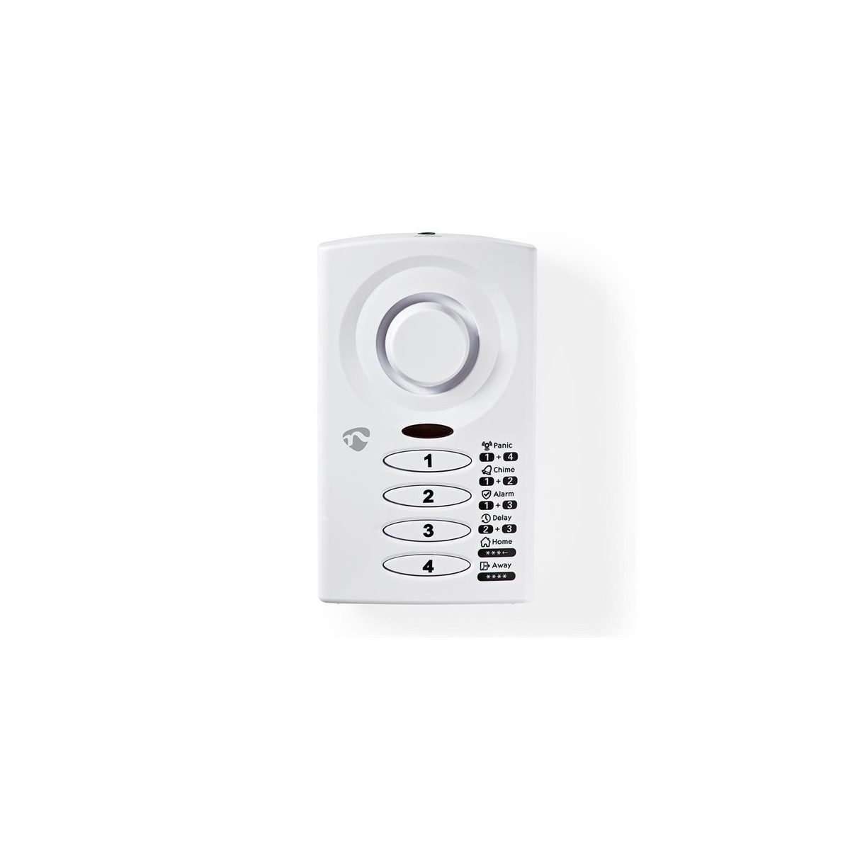Nedis Tynt dør-/vindualarm med magnetisk sensor & Knapp