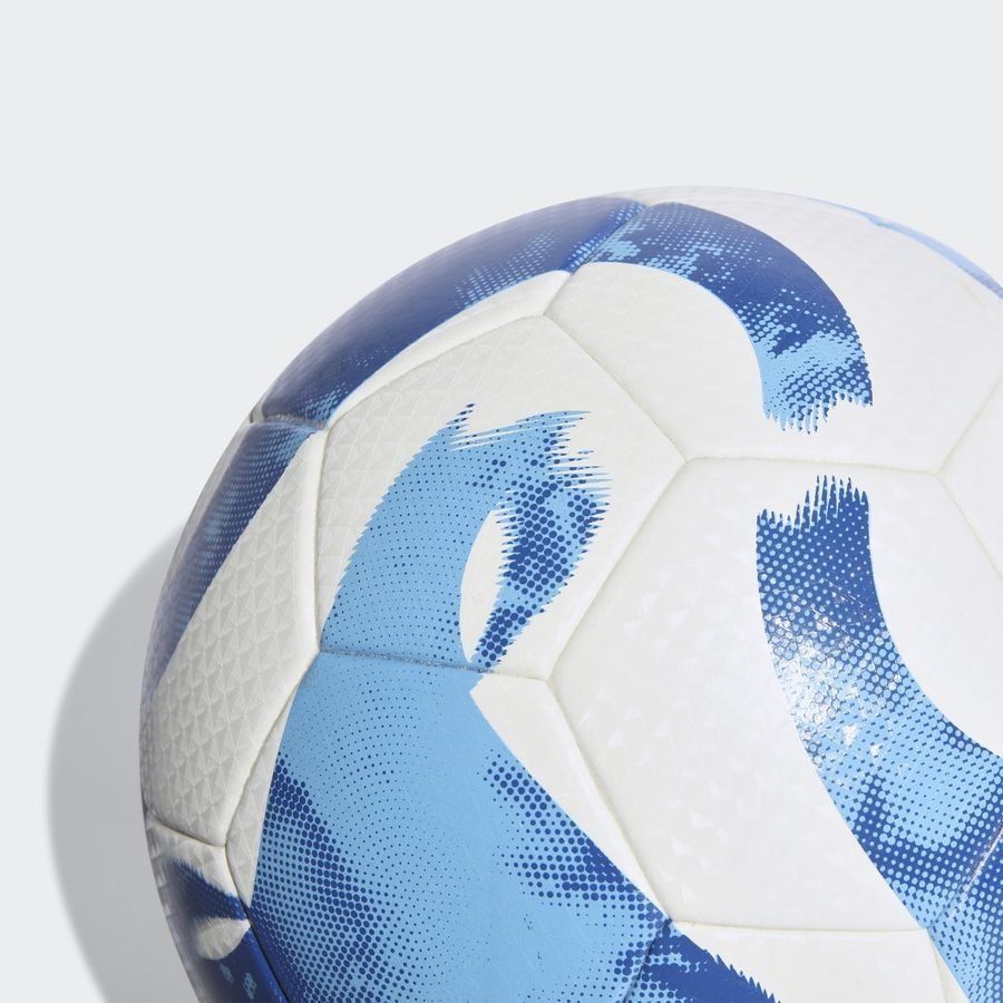 adidas Ballon Tiro League Thermally Bonded - Blanc/Bleu/Bleu