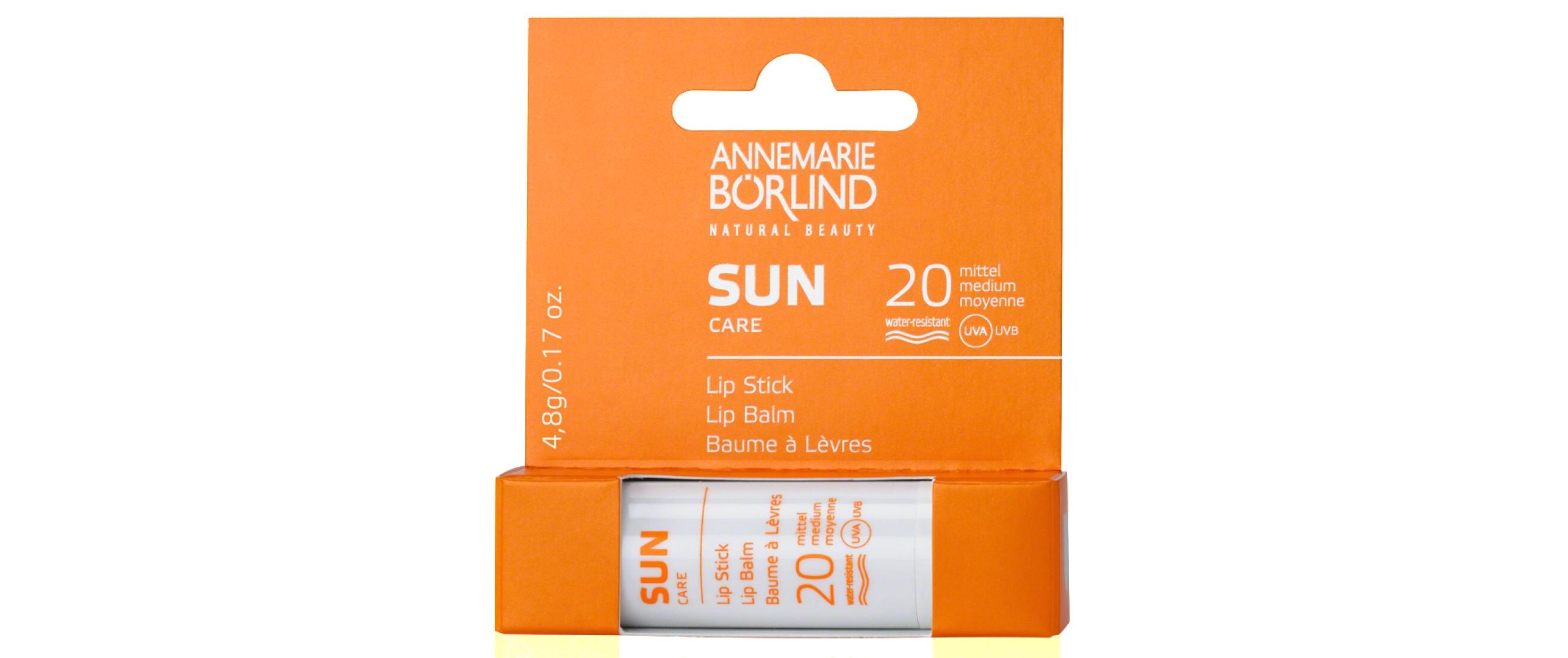 Lippenpomade Sun Care LSF 20 5 gLippenbalsam für Sonnentage