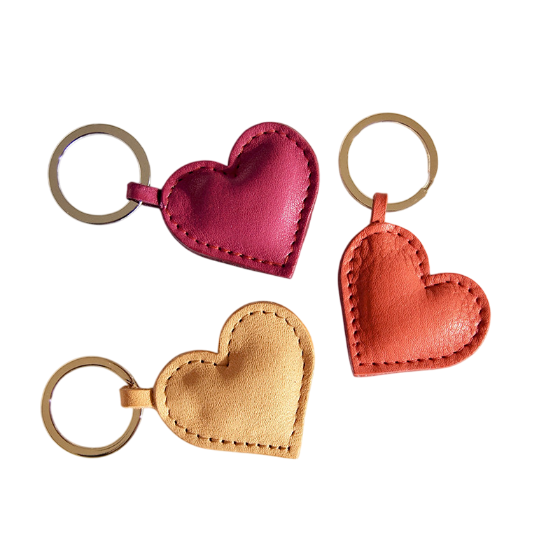Schlüsselanhänger Heart Navy