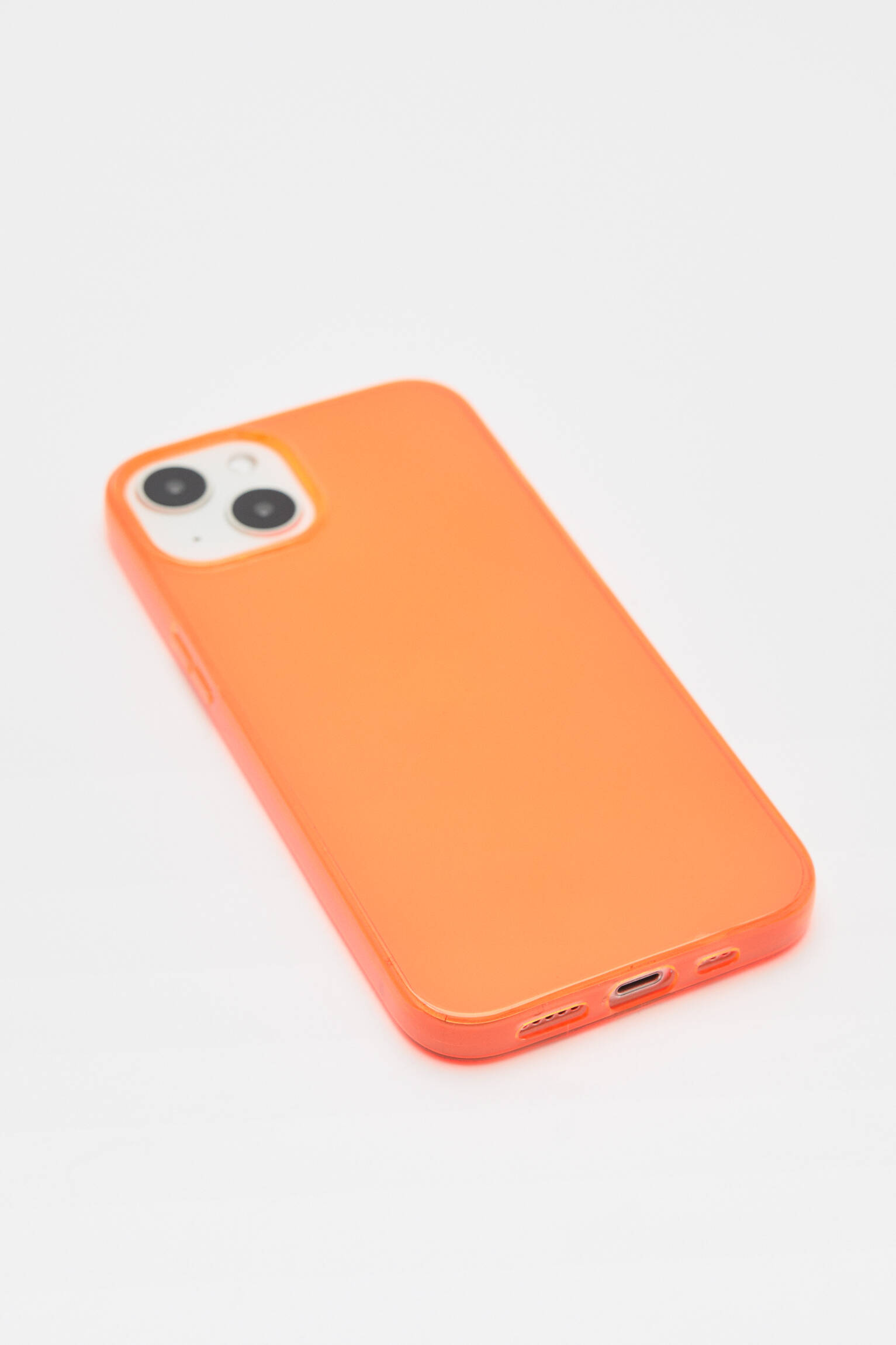 CAPA BÁSICA PARA IPHONE - LARANJA