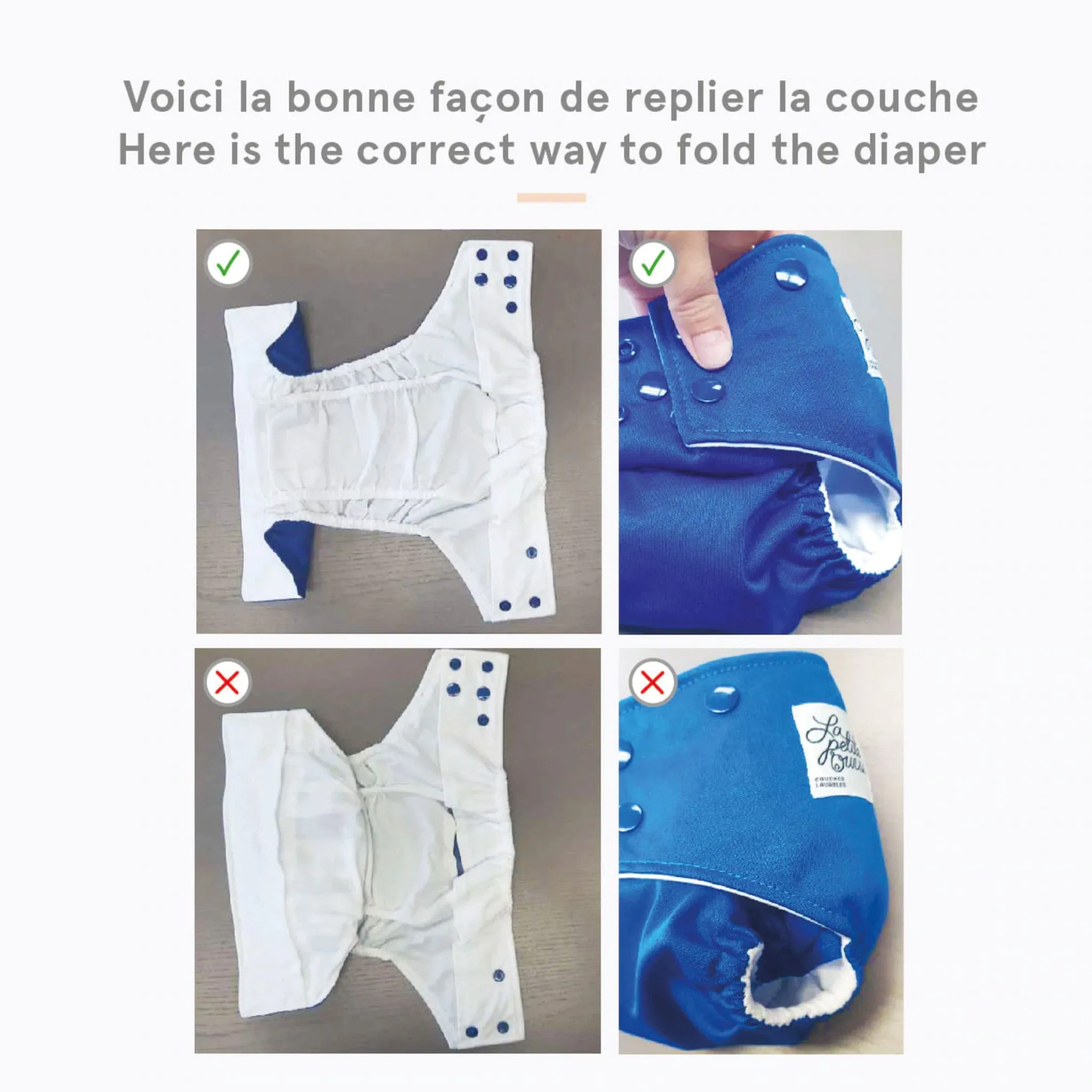 La Petite Ourse Couche Lavable 10-35lb - Petit Campeur (LPO x Karine Pothier)