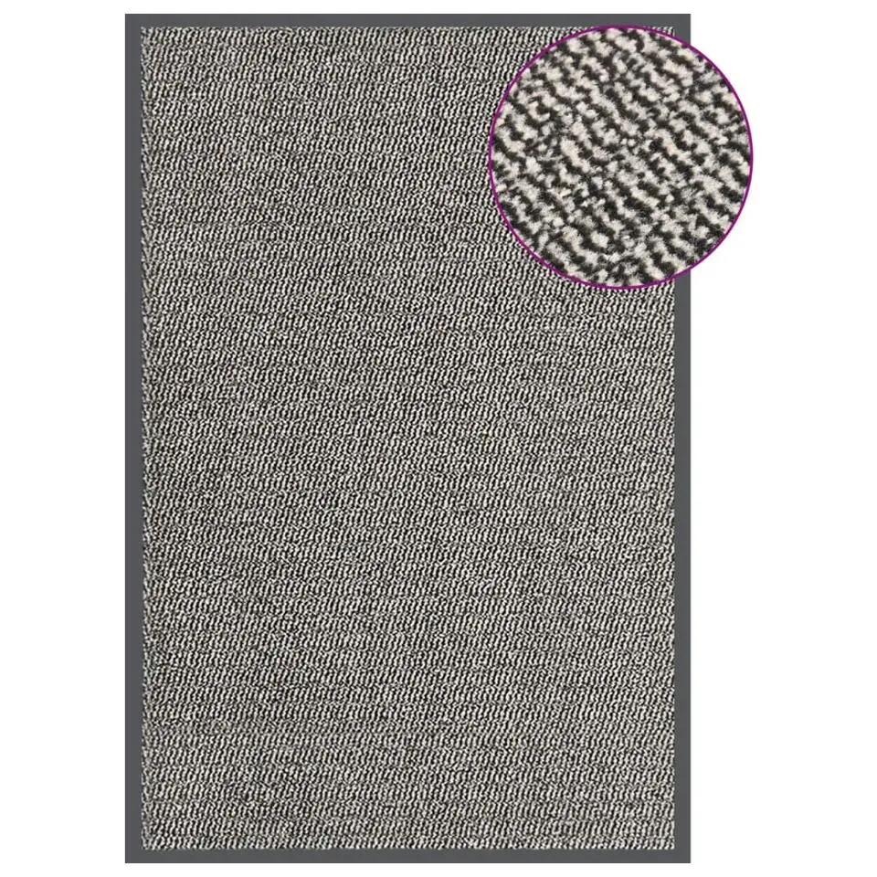 vidaXL - Deurmat - Bruin - Polypropyleen - 80 x 120 cm