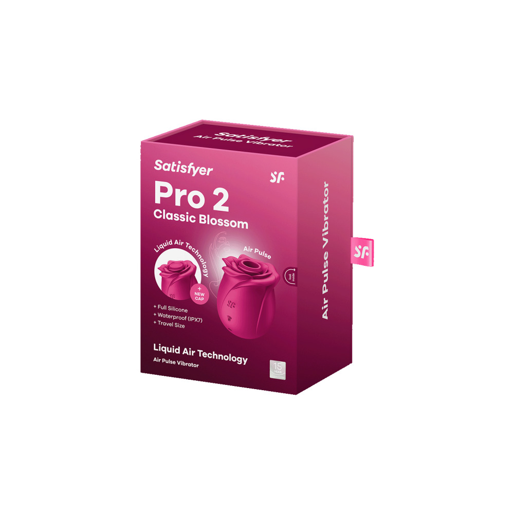 Satisfyer Pro 2 rose vibrator - Classic Blossom