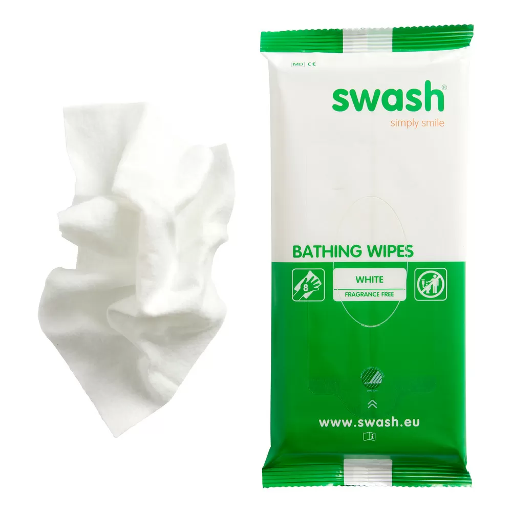 Swash Gold Wipes 20x20 cm, u. duft - 8 stk.