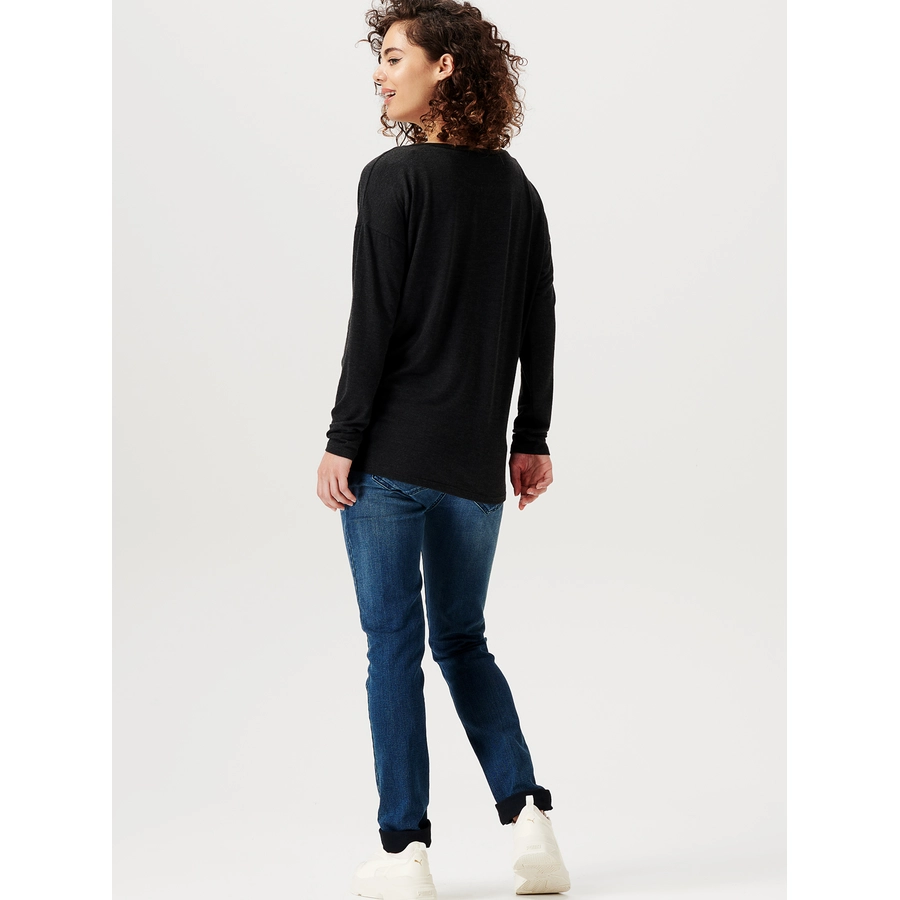 SUPERMOM Langarmshirt Bourne Black