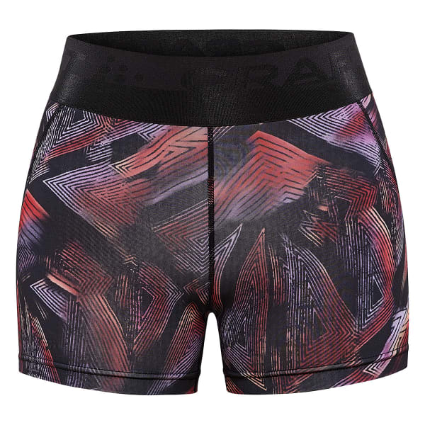 Short running CRAFT CORE ESSENCE HOT PANTS W BLACK/LAVENDER CONC