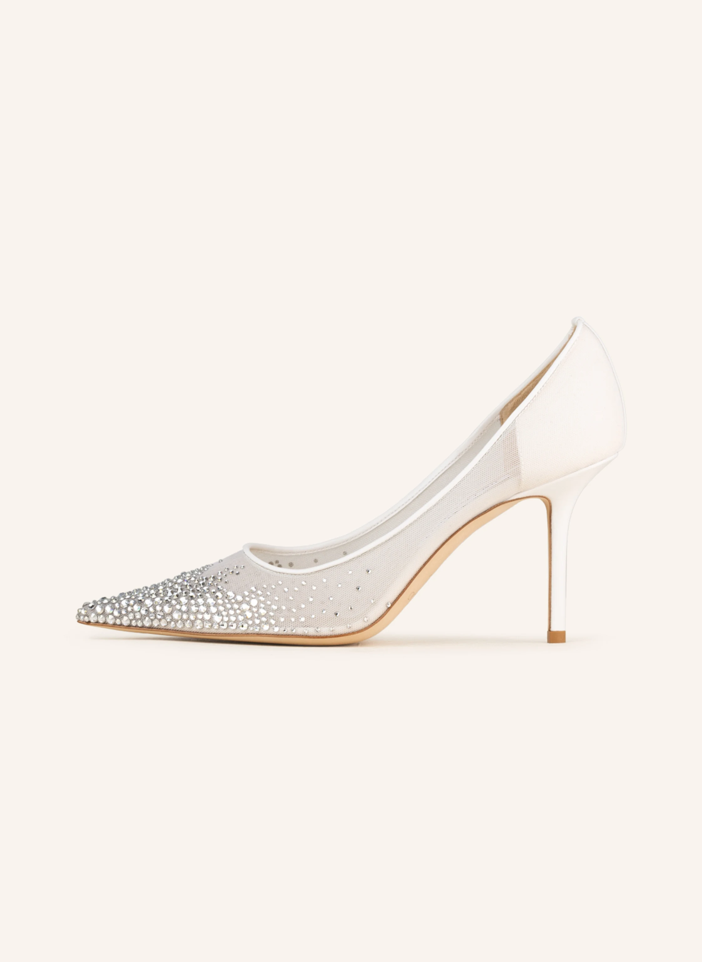 JIMMY CHOO Pumps LOVE 85 mit Schmucksteinen