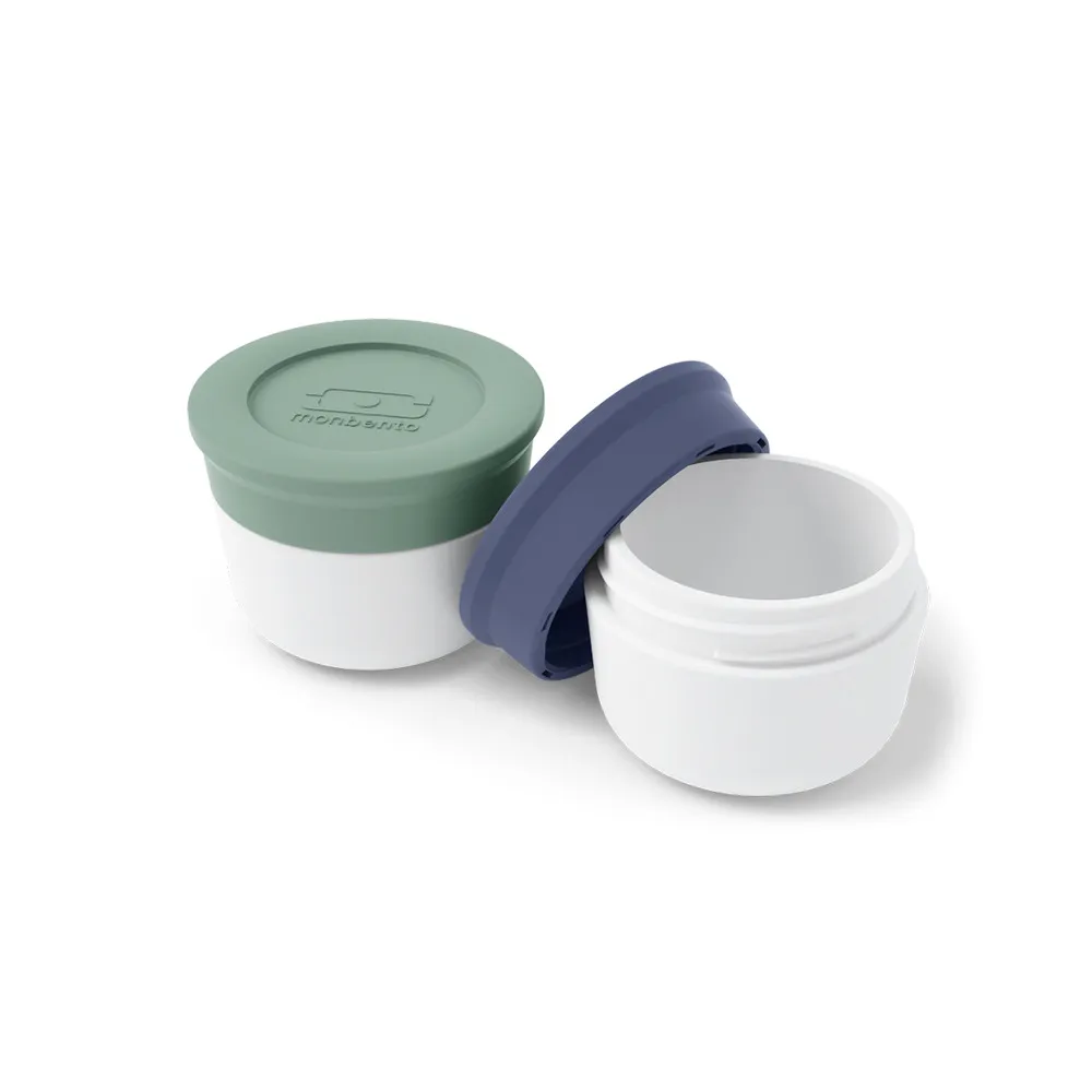 Monbento Temple S - Green Natural  / Blue Natural - 2 stk.
