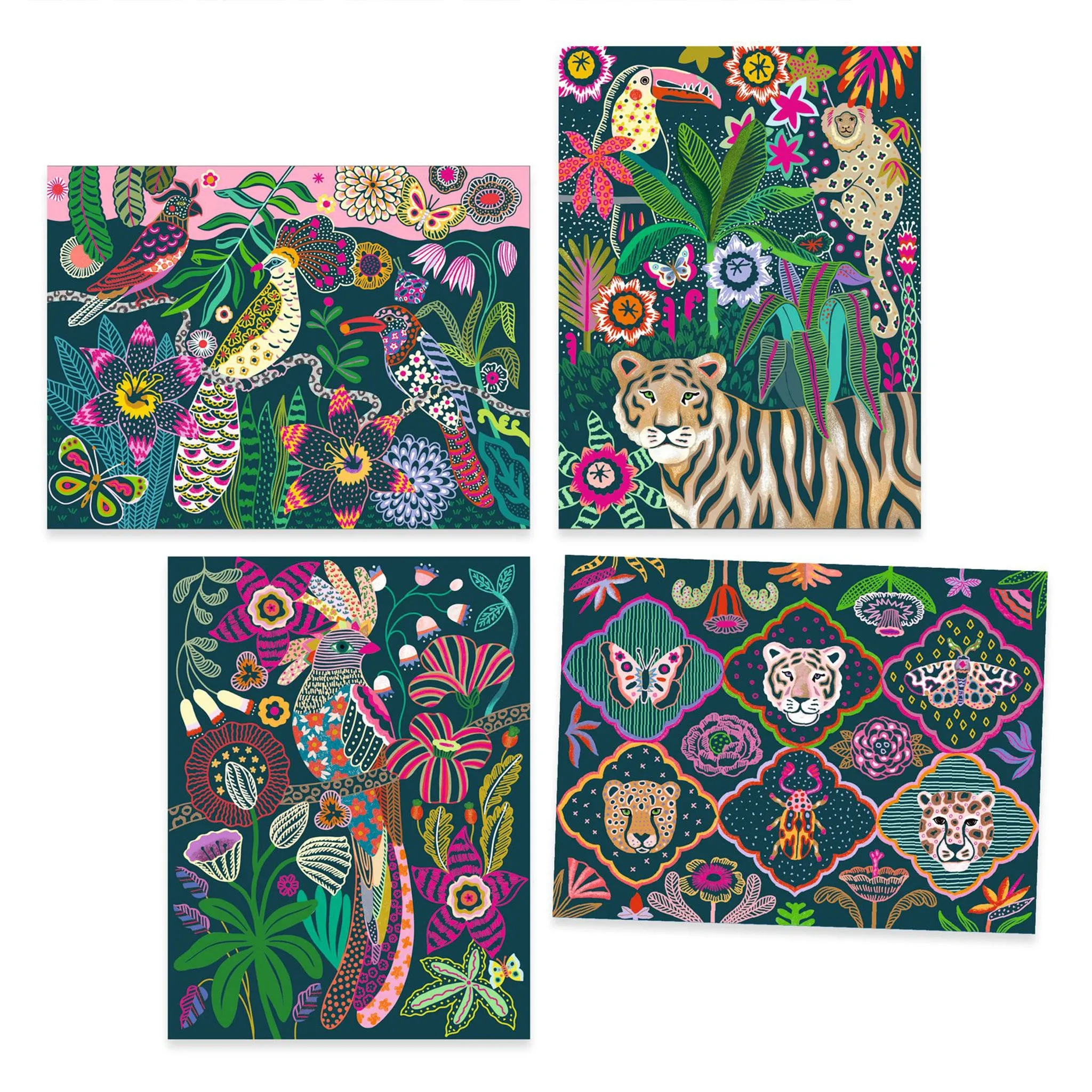 Djeco Carte à Gratter Rococo