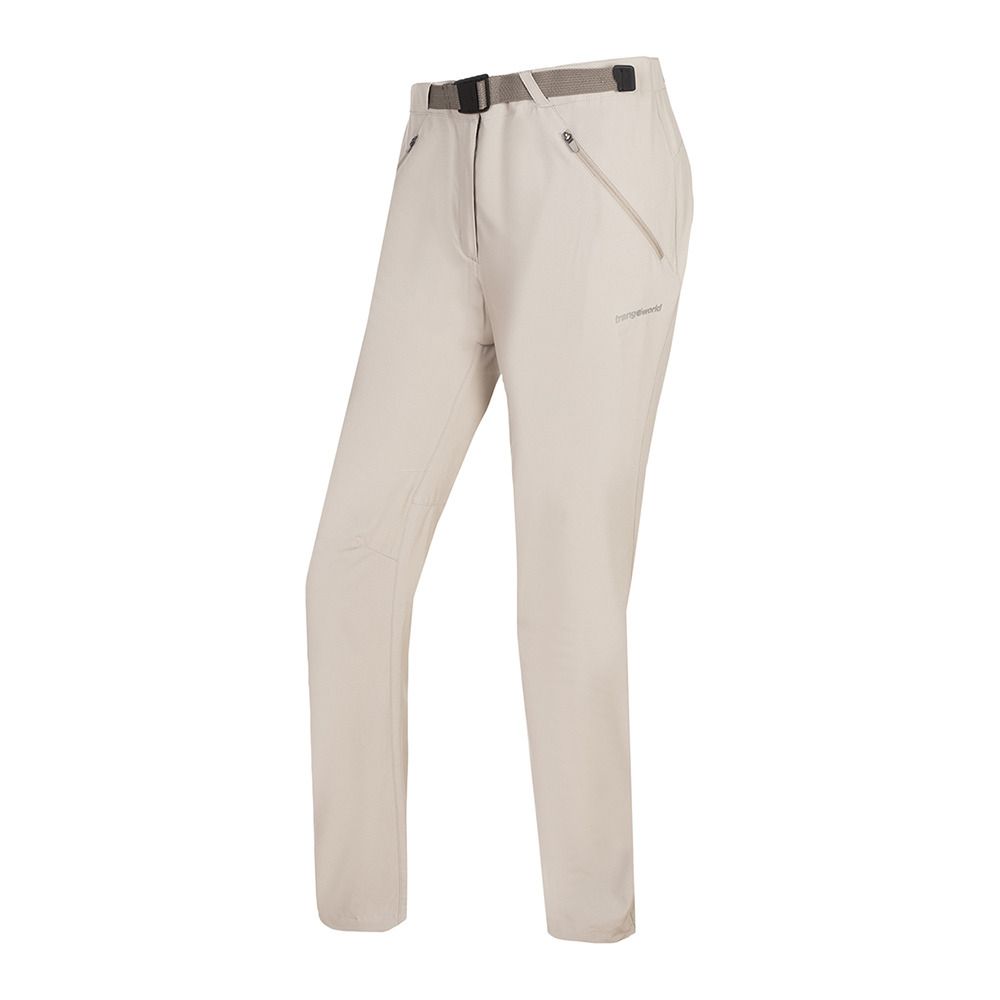 Trangoworld BIROS - Pantalon Femme aluminium