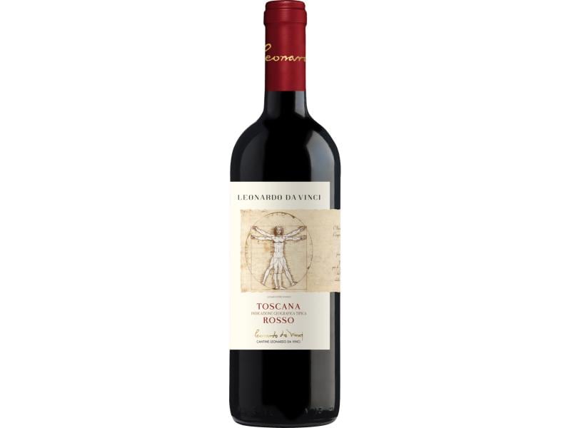 Leonardo da Vinci Rosso Toscana IGT Vitruviano Leonardo 0.7 Runder Rotwein