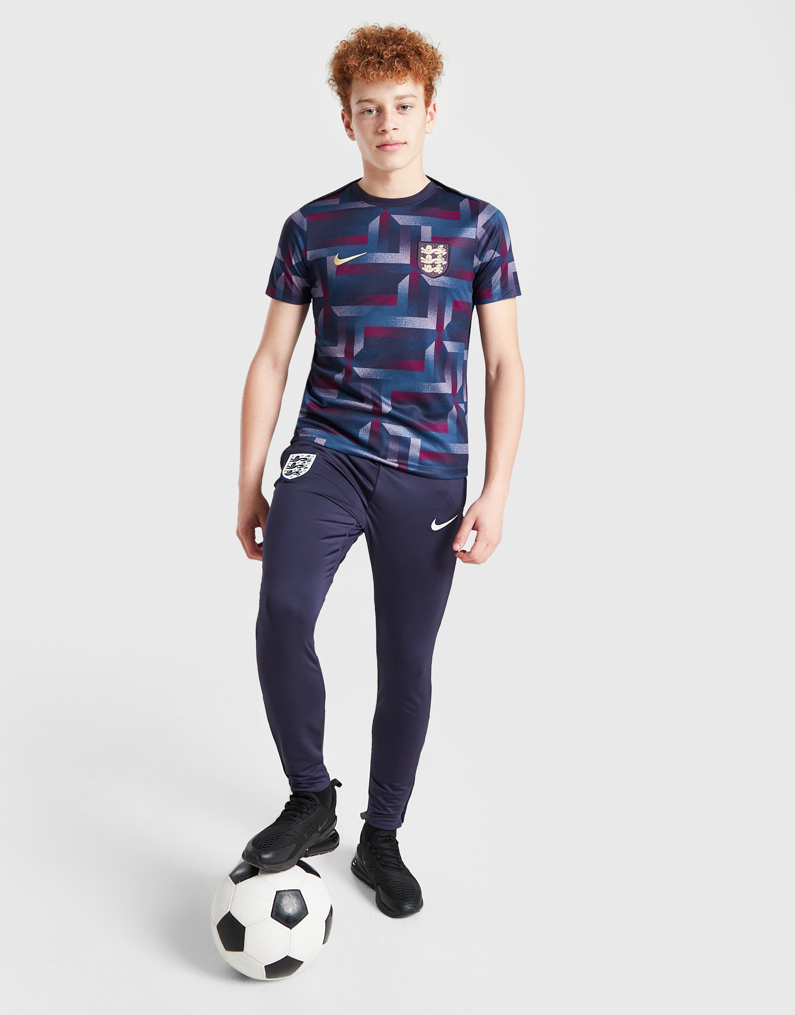 Nike Maillot d'Avant-Match Angleterre Junior