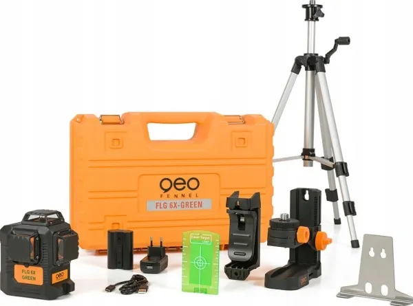 Green plane cross laser 3x360° [534640, FLG 6X-GREEN MAXI SET]
