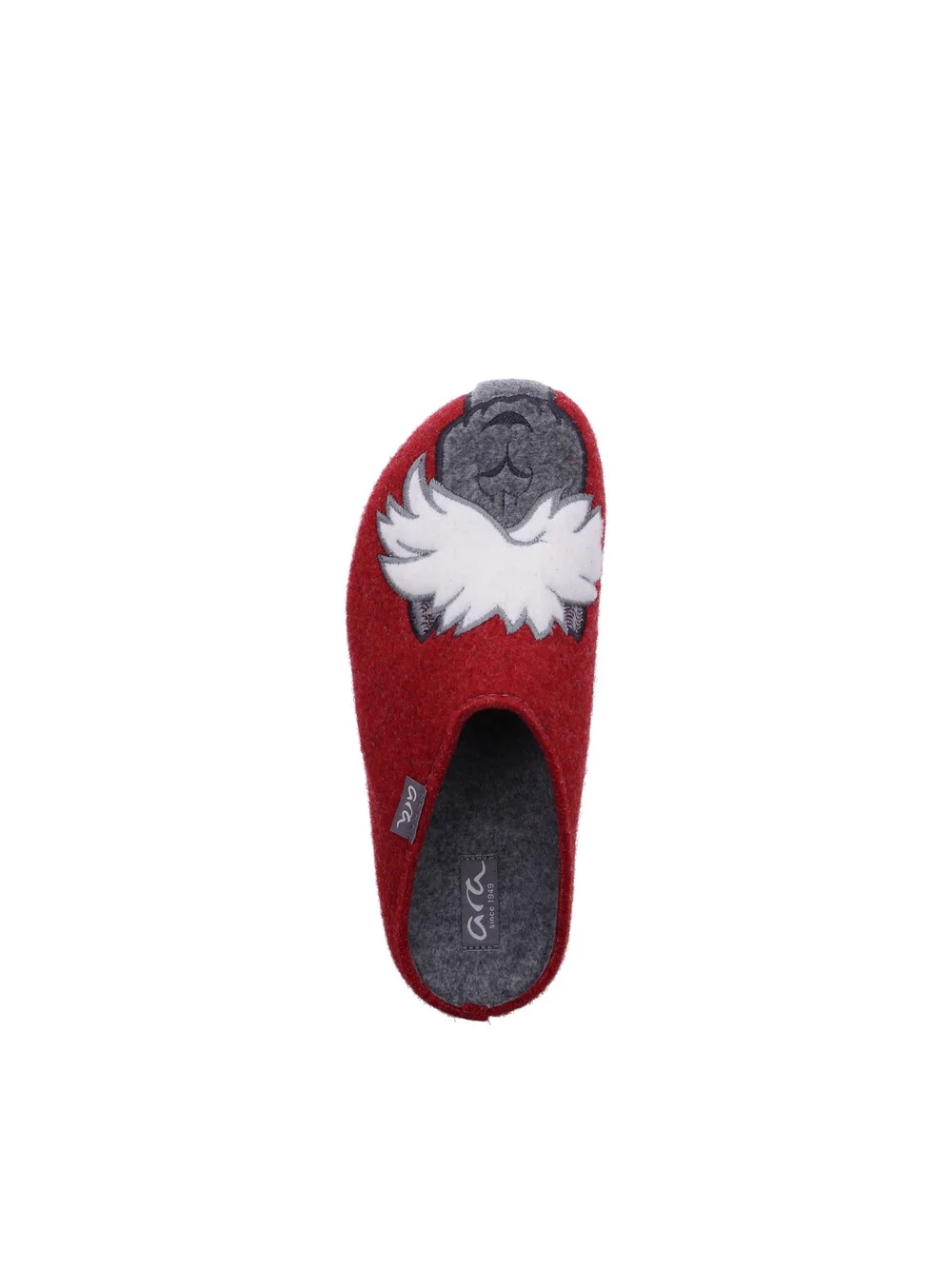 Hausschuh Cosy rot