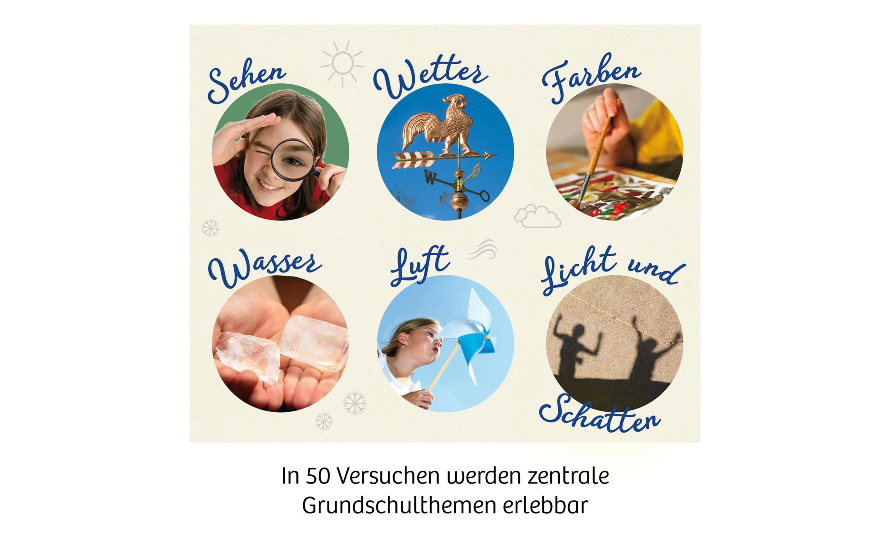 Experimentierkasten Schülerlabor Grundschule 1.+2. KlasseExperimente der 1. und 2. Klasse