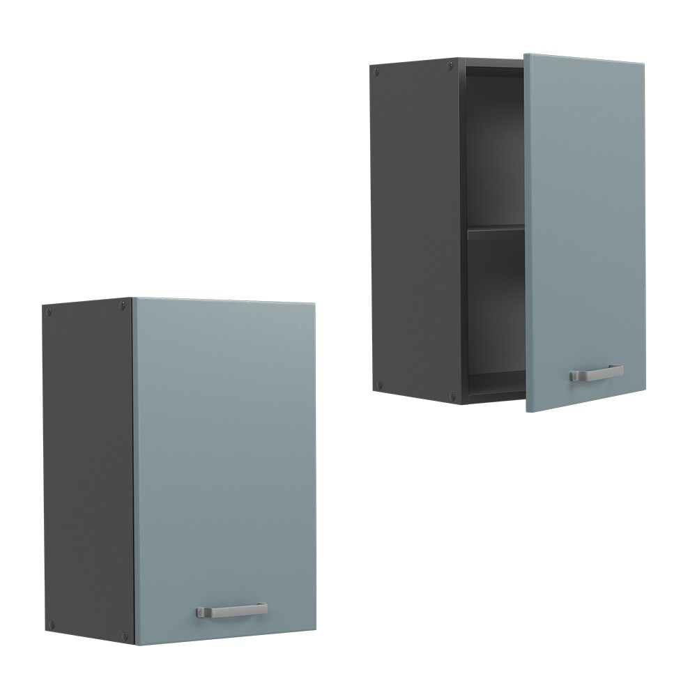 Vicco Hängeschrank Küchenschrank R-Line Solid Anthrazit Blau Grau 40 cm modern