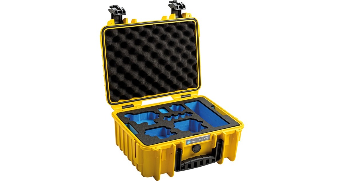 B&Woutdoor.case type 3000 GoPro9 koffer  (Geel)
