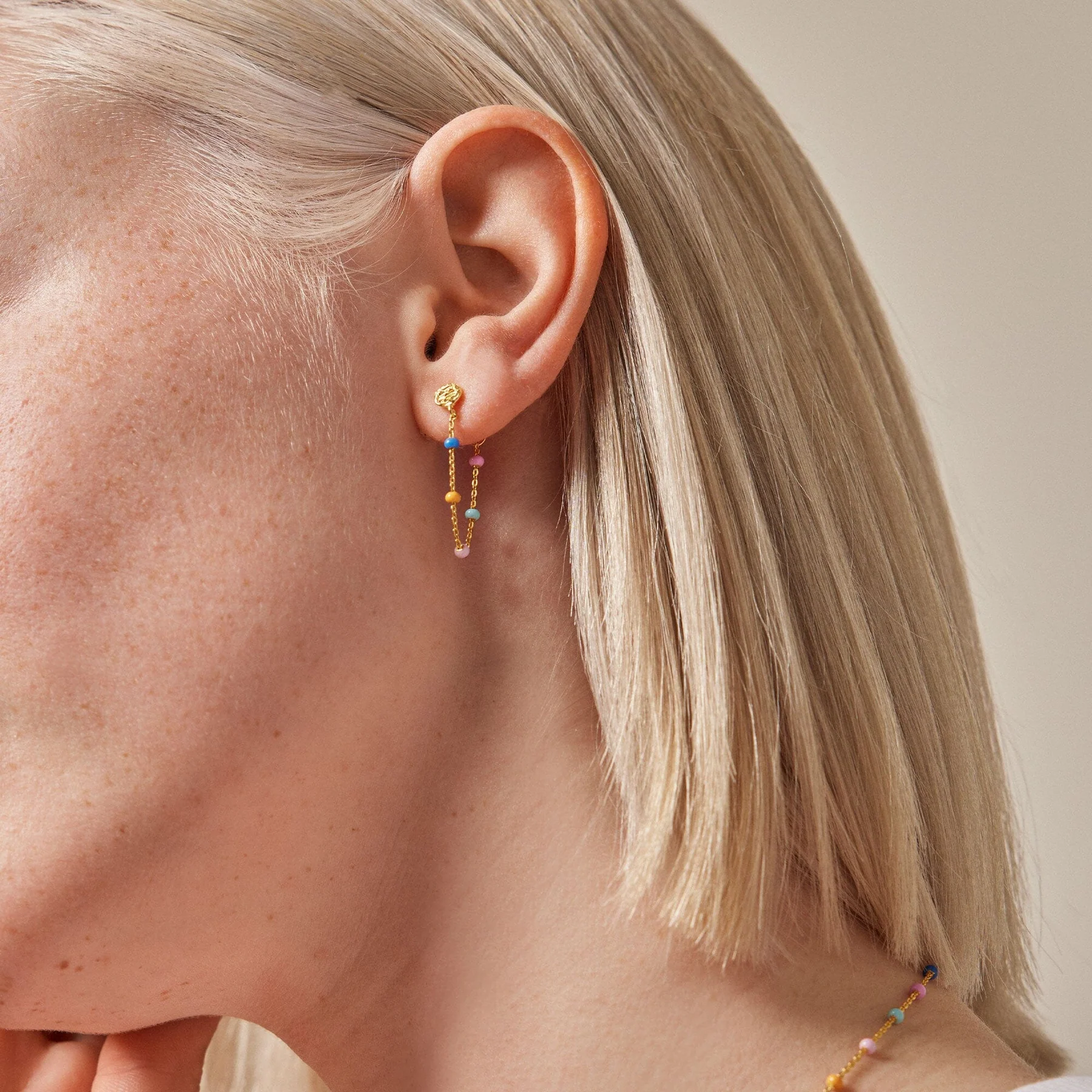 Enamel Copenhagen Earring, Lola lolly