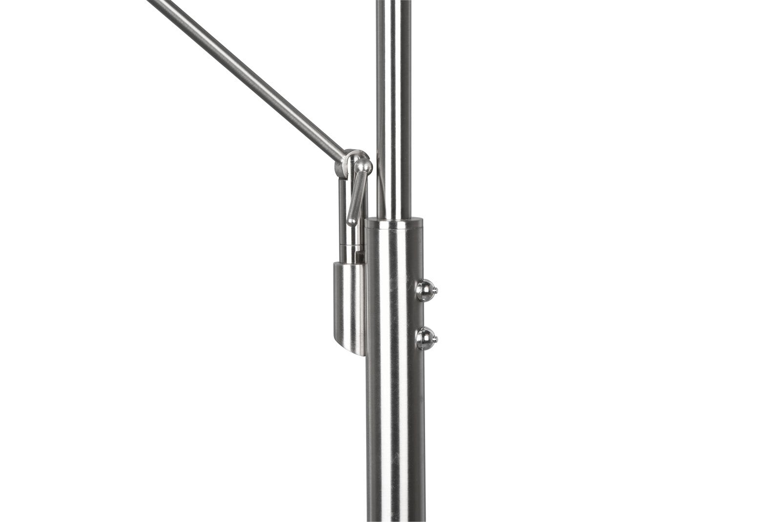 TRIO LED Deckenfluter FRANKLIN 2-flg nickelfarbig