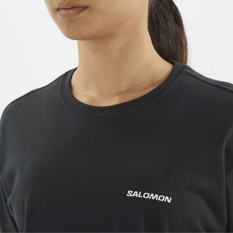 Salomon Damen Logo T-Shirt