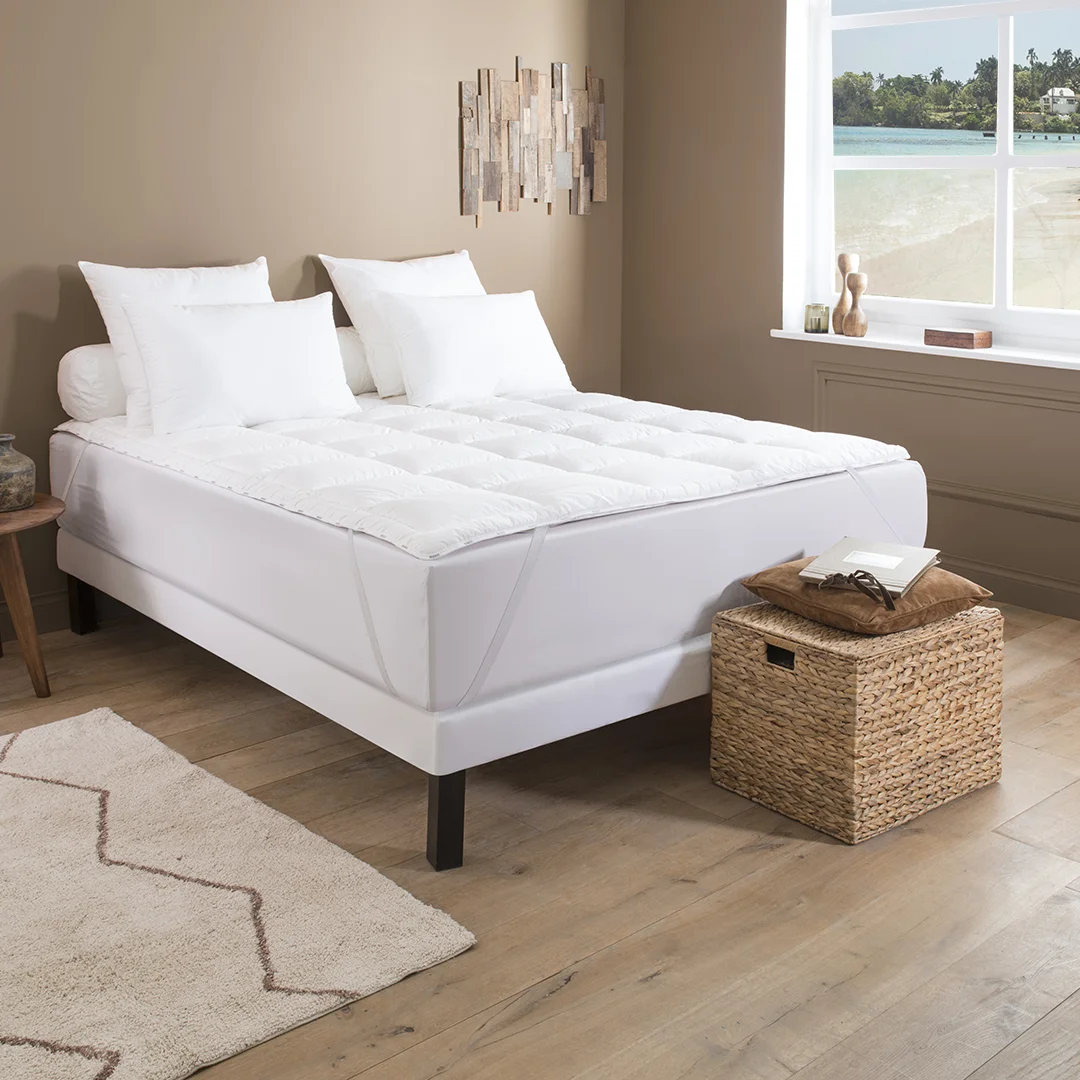 Surconfort de matelas - Water Protect - Fibres en bouteilles recyclées
