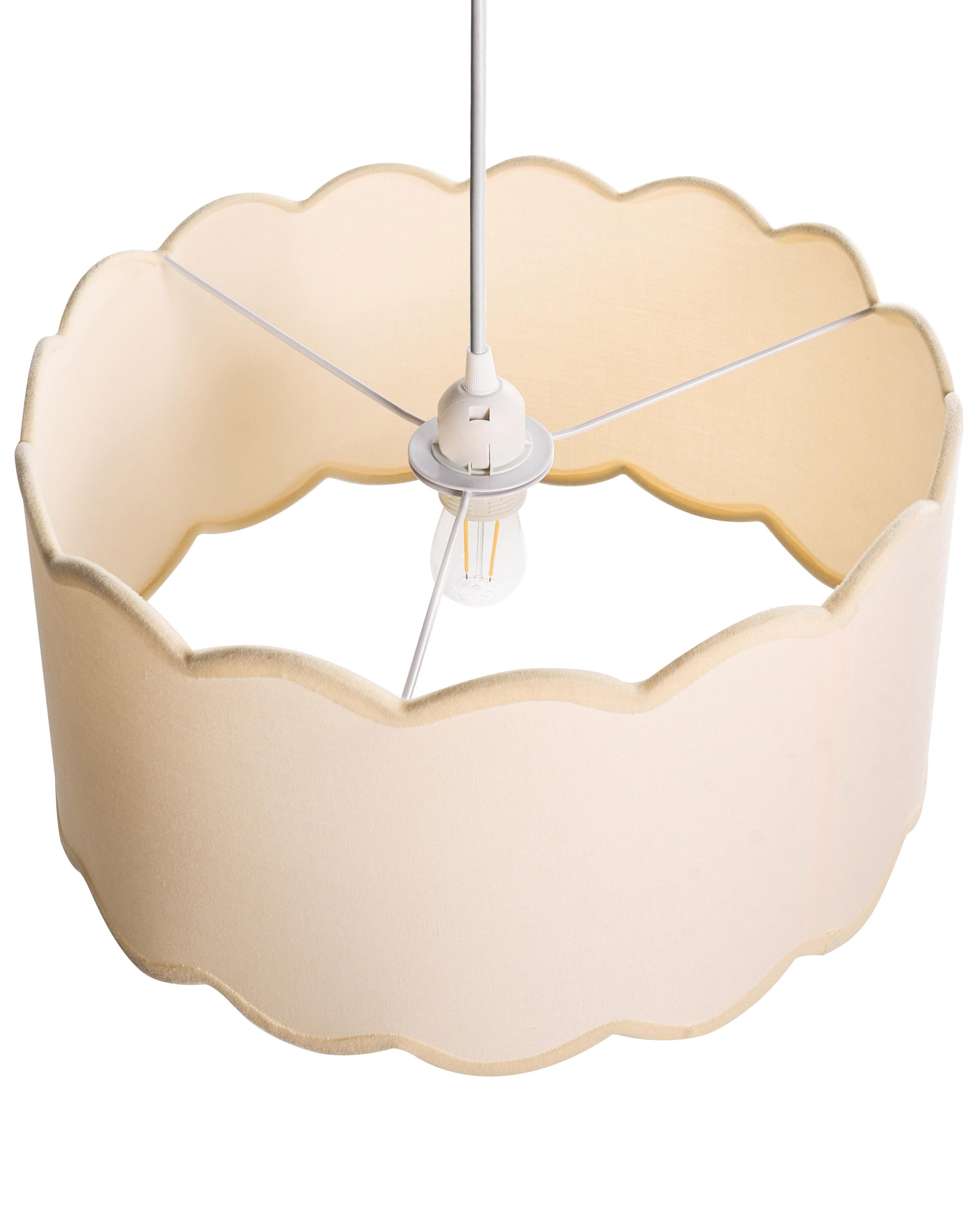 Hanglamp GAIREZI Metaal Wit/beige