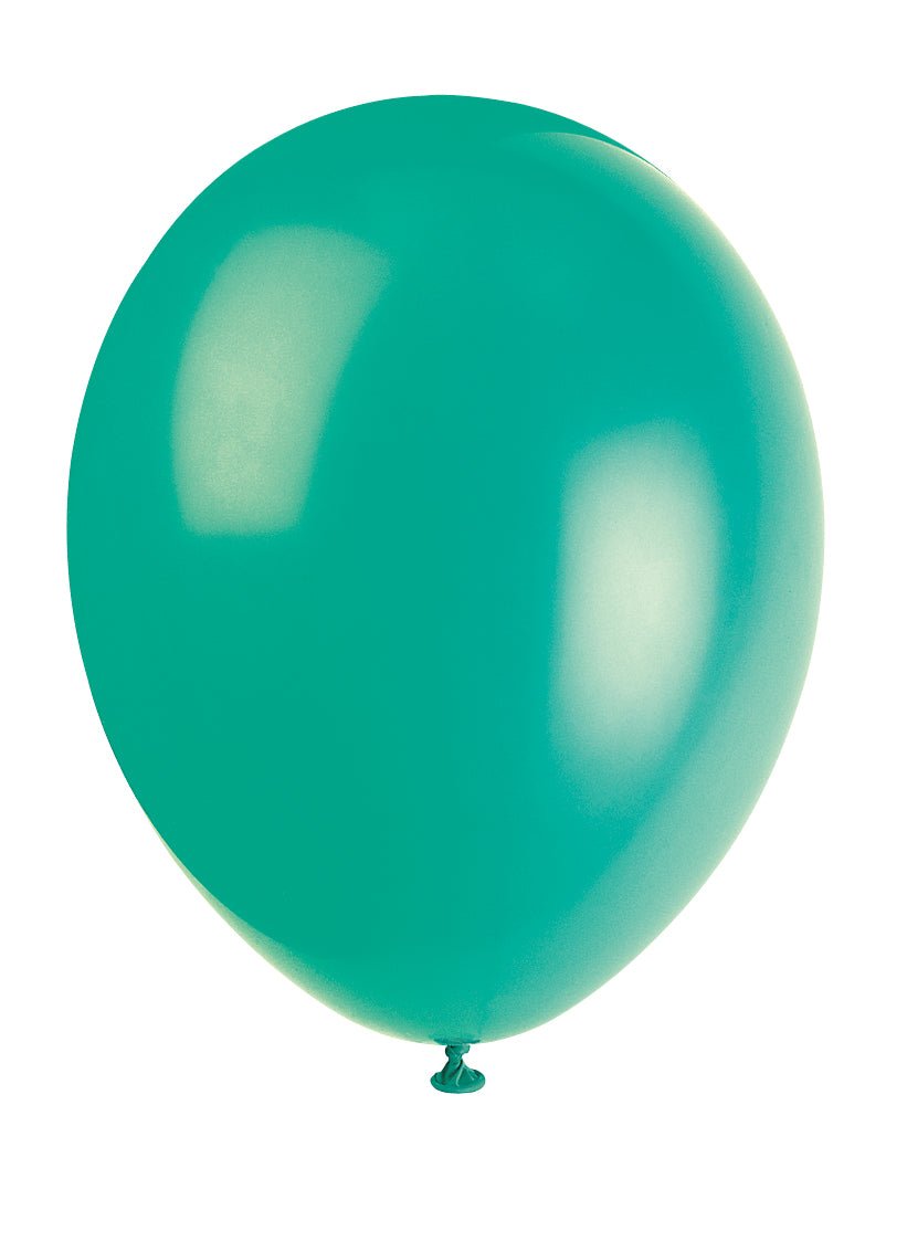 Groene Ballonnen Glans 30cm 10st