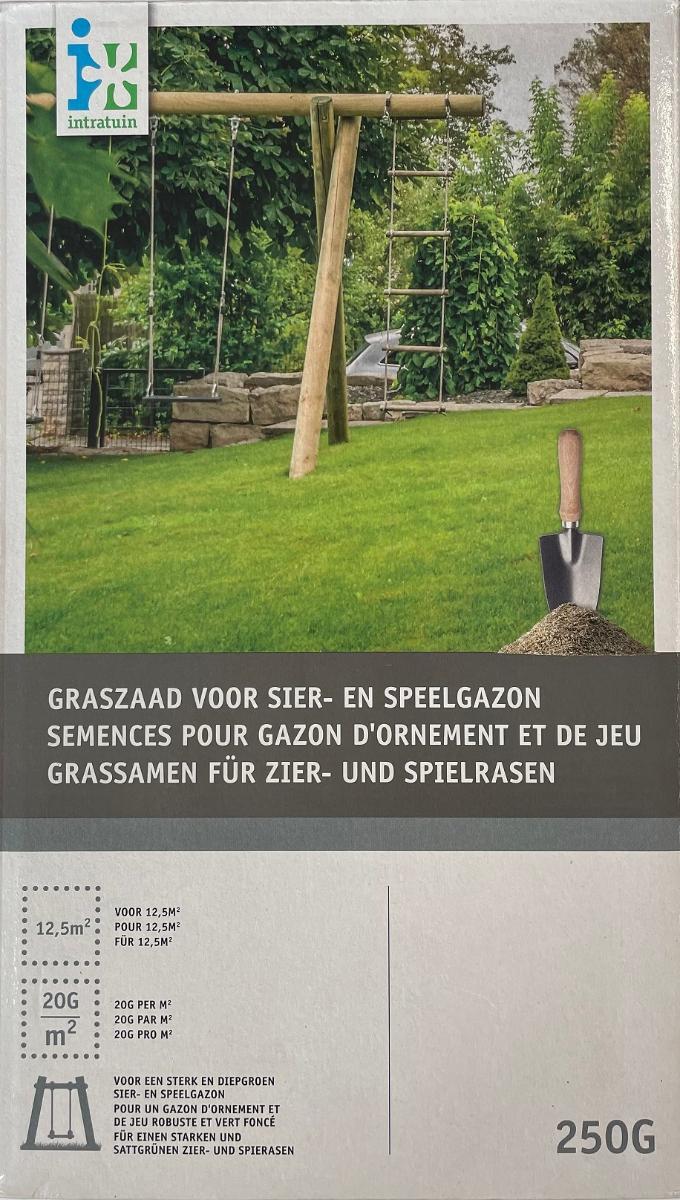 Intratuin graszaad sier/speelgazon 12,5 m2 250 gram