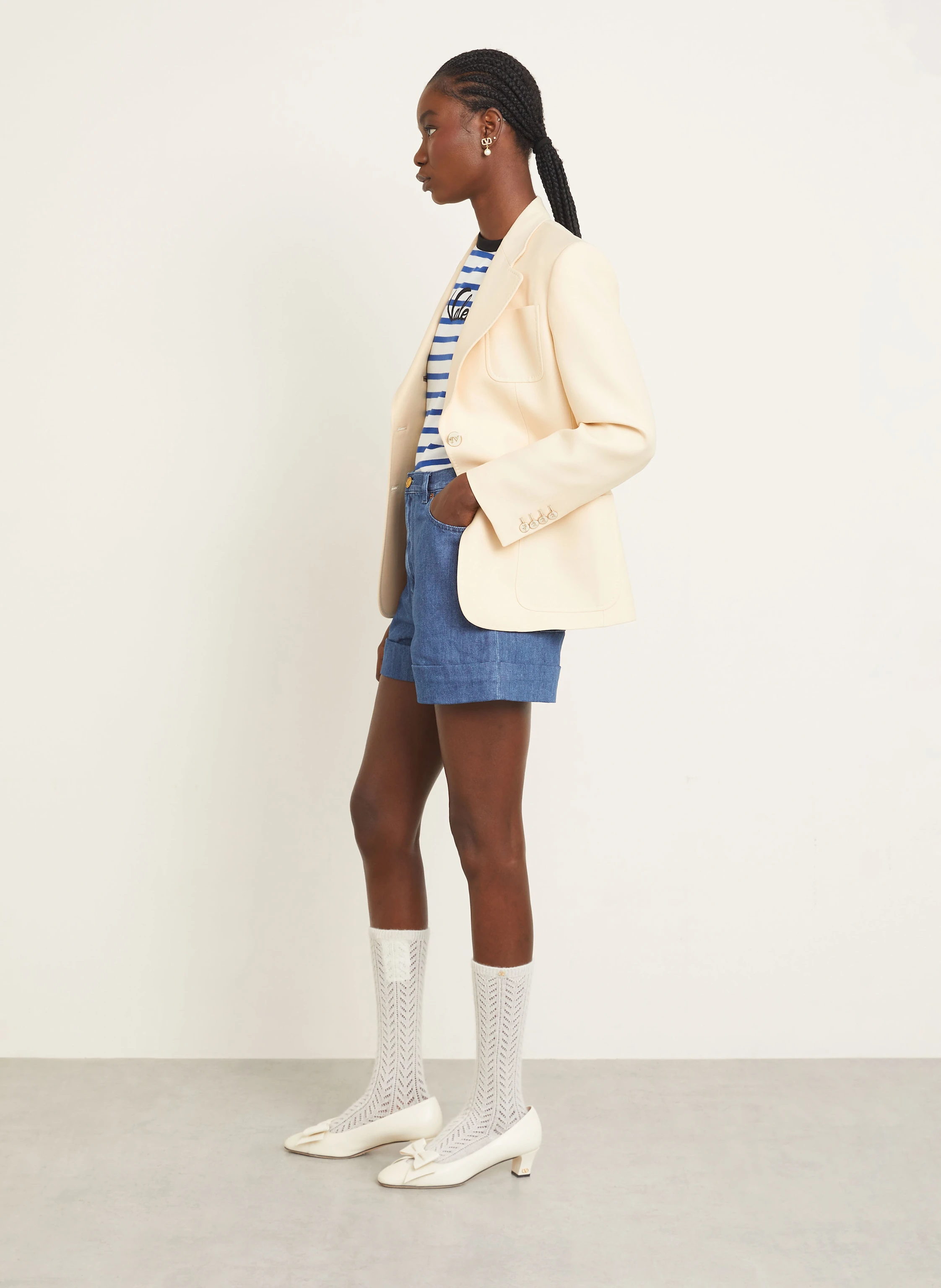 VALENTINO Jeansshorts