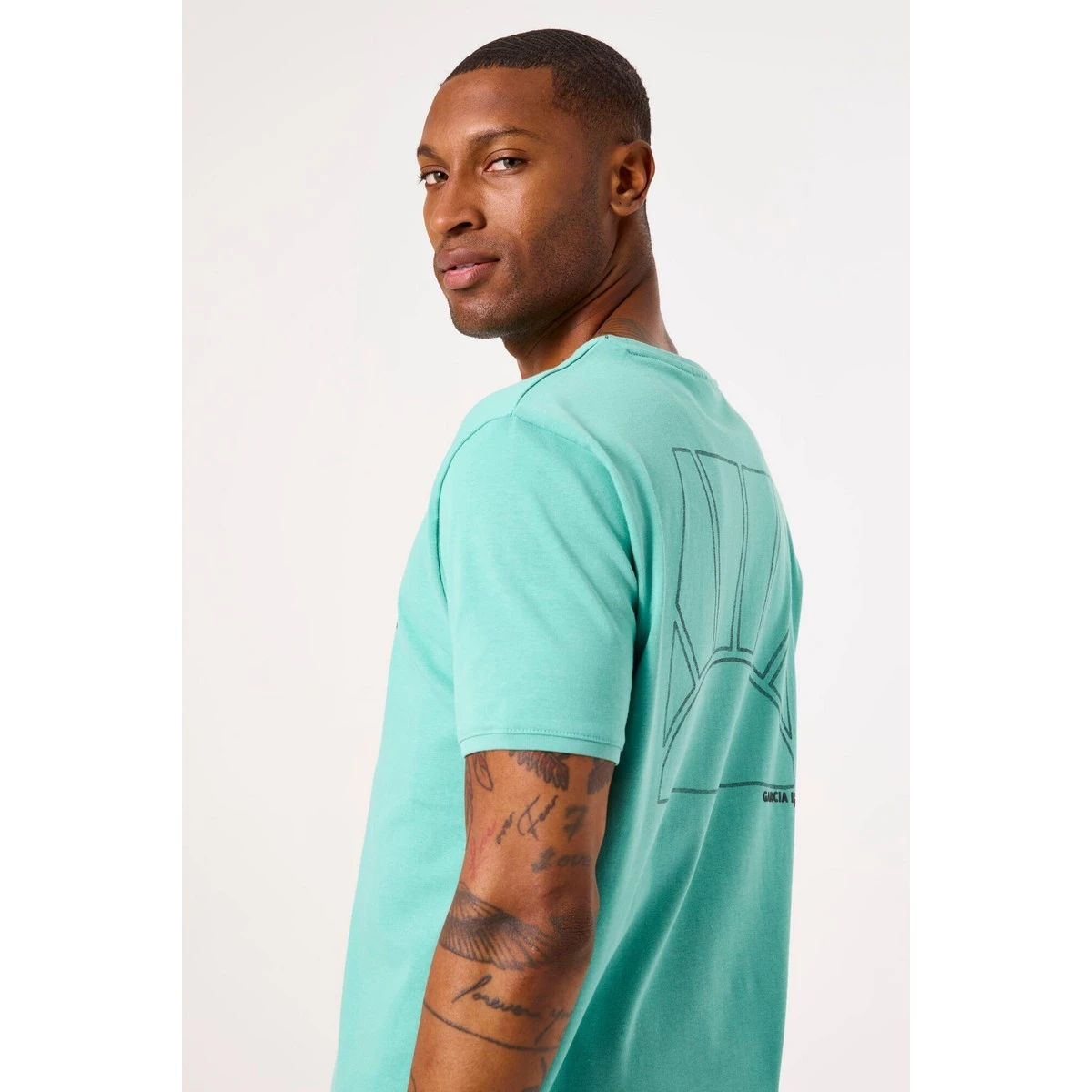 Heren T-shirt M-1050-TSR688