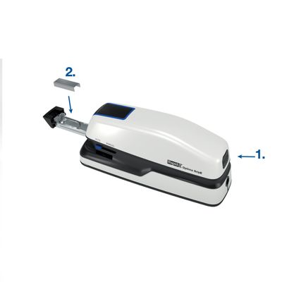Rapid Optima Grip - Agrafeuse électrique - capacité de 20 feuilles - agrafes Optima HD56