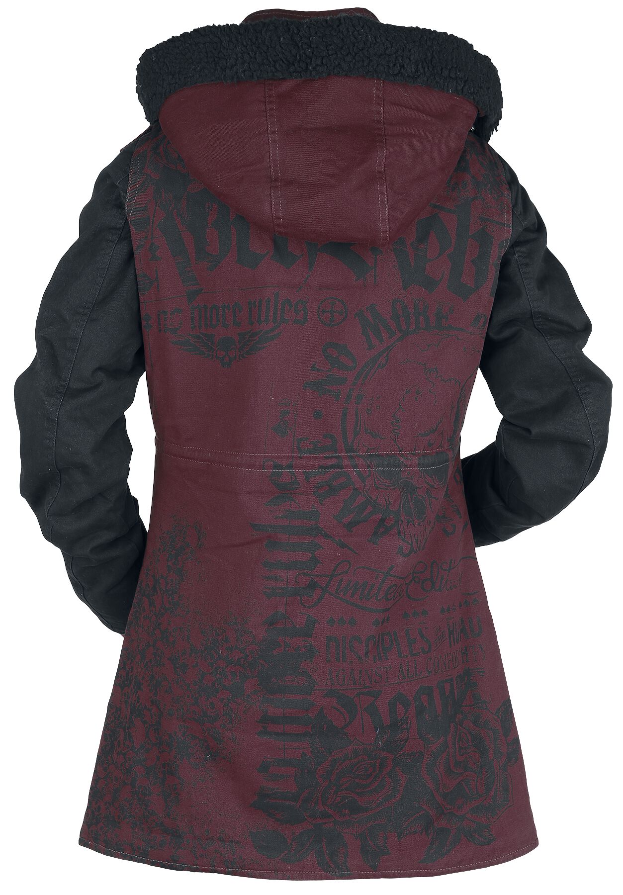 Manteau Imprimés Rock Rebel | Rock Rebel by EMP Veste d'hiver