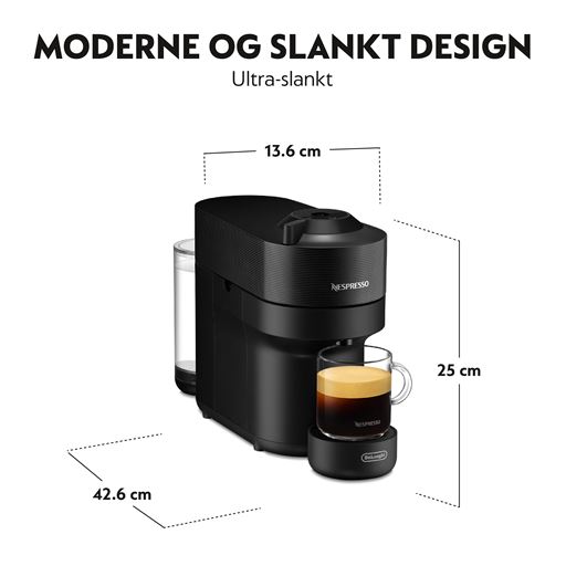 Nespresso Vertuo Pop Kaffemaskine, Lakrids