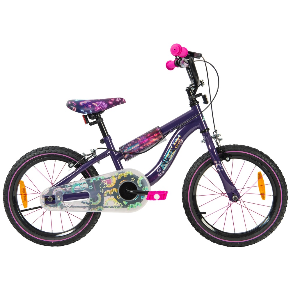 Avoca 16 Zoll Glitzer-Neon-Fahrrad