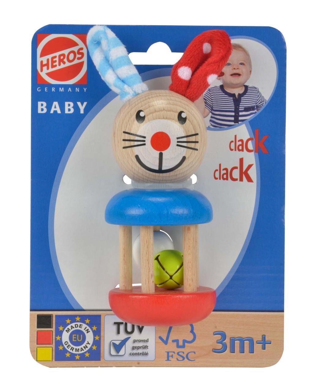 Rassel HASE in bunt
