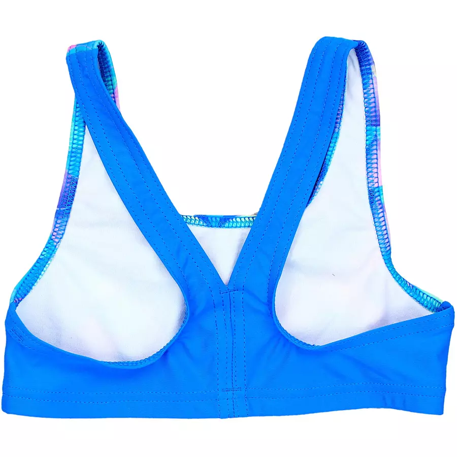 Aquarti Mädchen Sport Bikini Racerback Bustier & Bikinislip violett