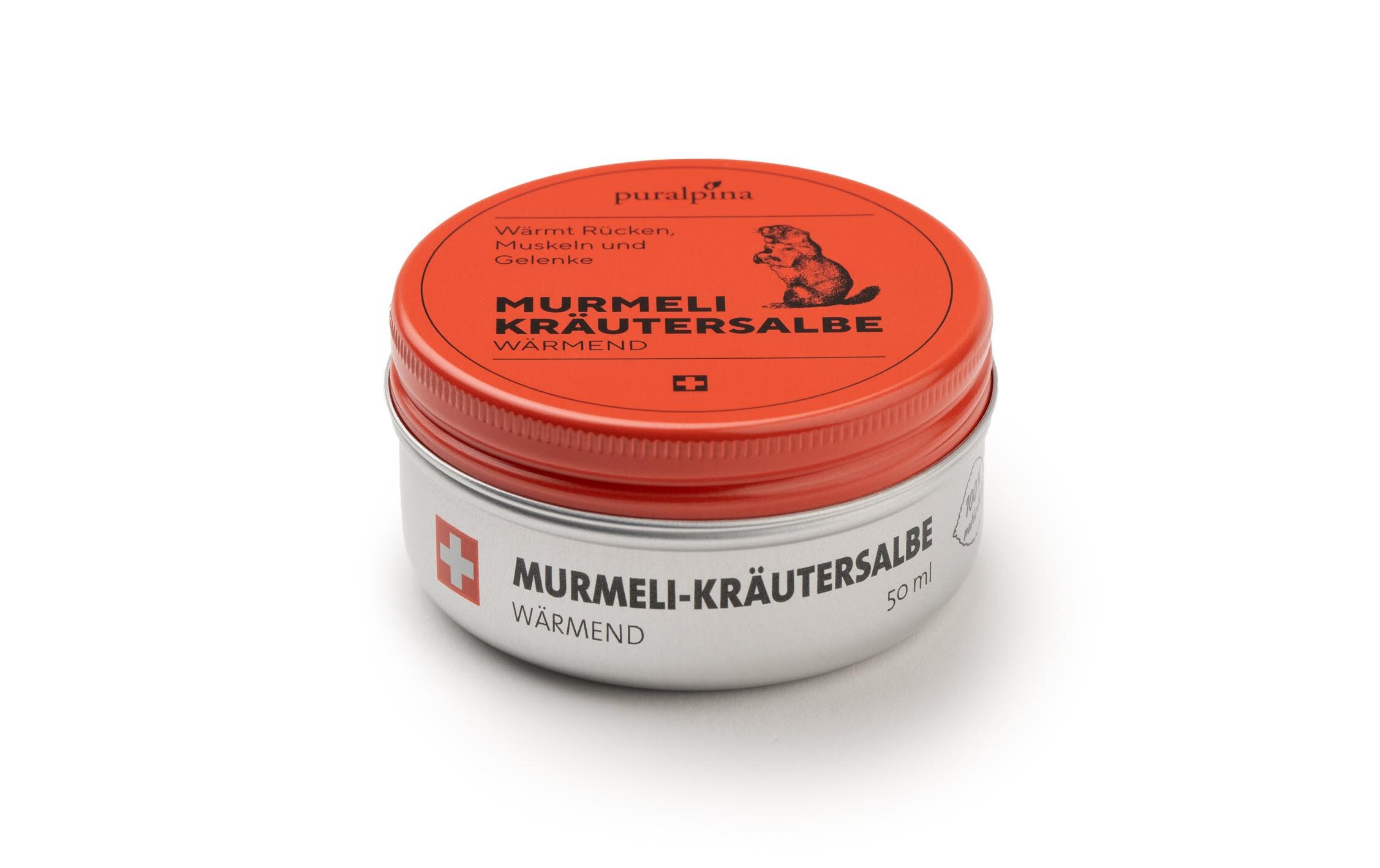 Murmeli-Kräutersalbe wärmend 50 mlWärmende Salbe
