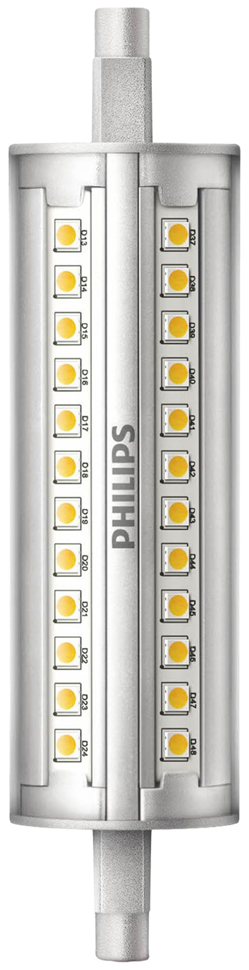 Philips LED-pære 14W R7S (gennemsigtig)