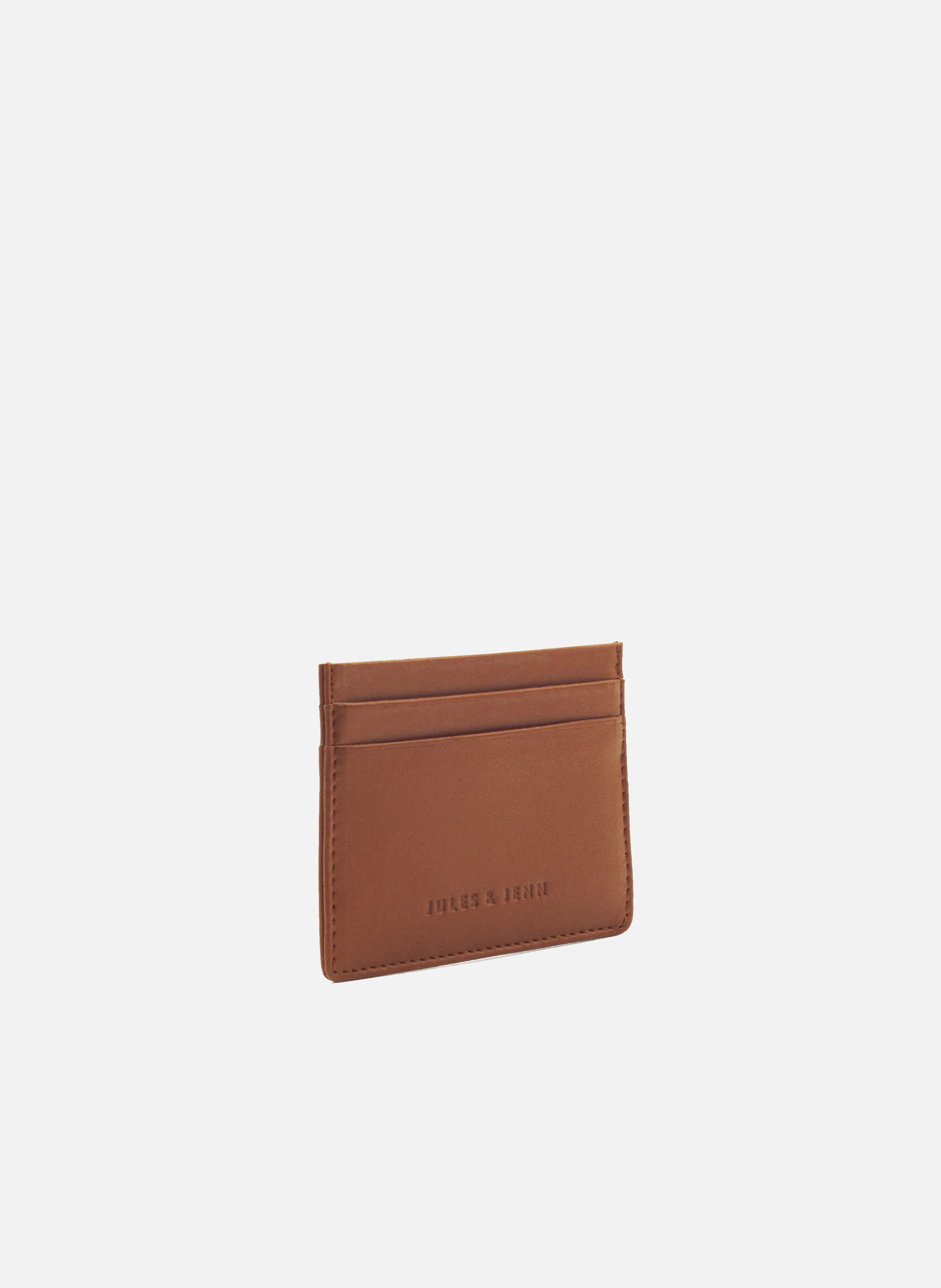Porte-cartes cuir lisse | Orange