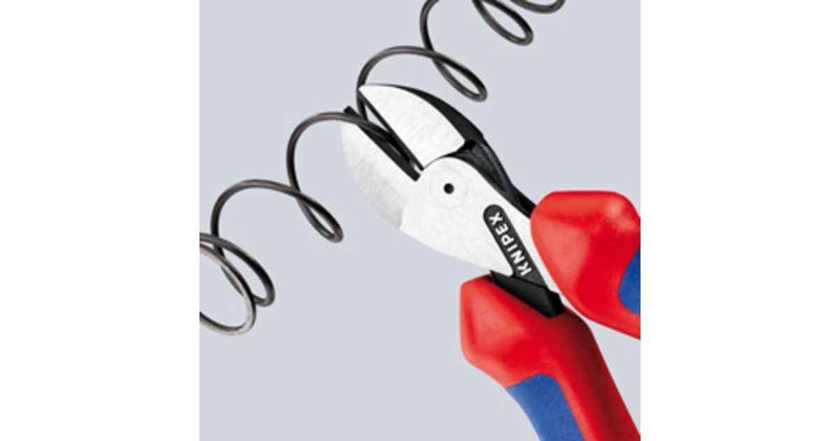 KNIPEXX-Cut Compacte zijsnijtang 73 02 160 kniptang  (Snijkant met facet, Doorstoken scharnier)