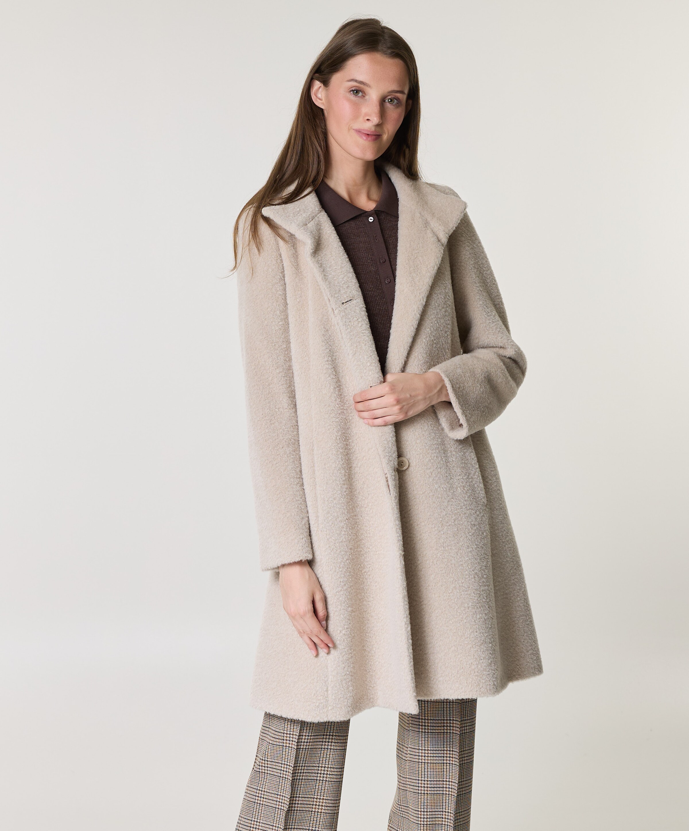 Cinzia Rocca Dames jas beige