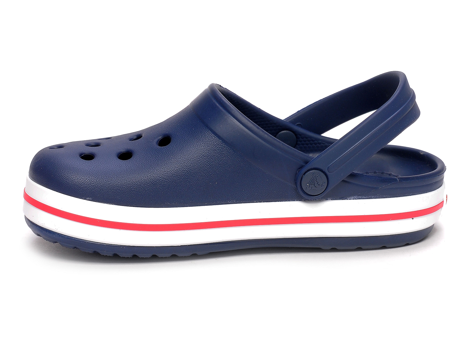 Crocband clog marine blanc