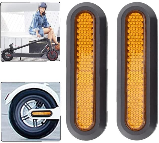 Reflekterende navbeskytter til hjul Xiaomi M365 / Pro2 / 1S el-scooter