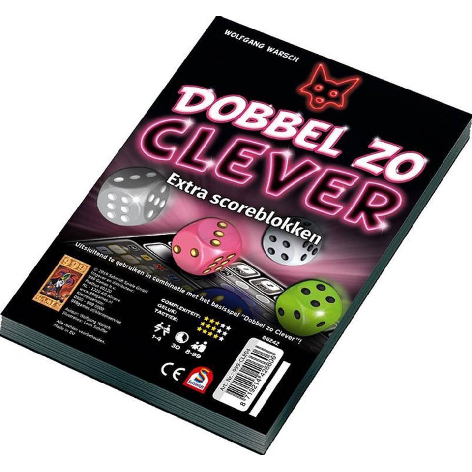 Dobbel zo Clever extra scoreblokken